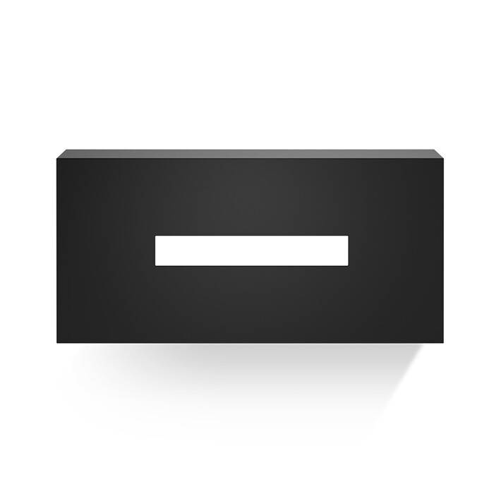 Салфетница Decor Walther KB 82 250х120х75 мм черный матовый 0830460