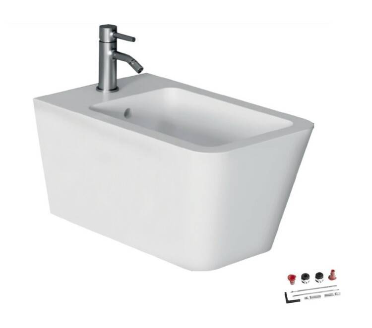 Биде подвесное Alice Hide 350х550 мм с креплением 31220101SET