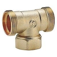Тройник Giacomini для переходников с внутренней резьбой 18x1/2x18 R569RY016