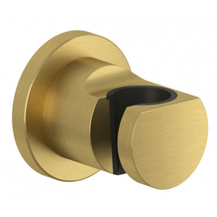 Держатель для ручного душа Kludi Nova Fonte Puristic золото брашированное 20552N015