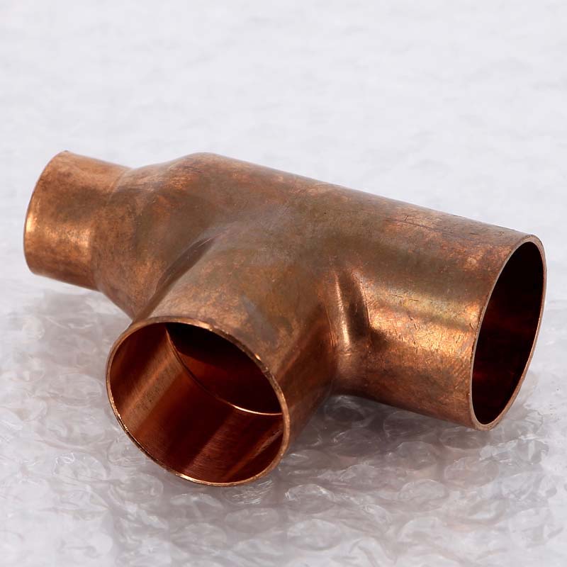 Тройник медный Viega под пайку 35х35х22 мм 121235