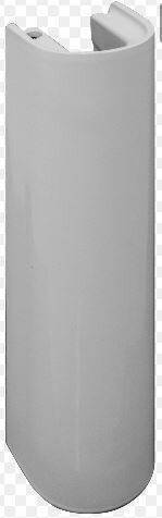 Пьедестал GSI City 180х180х690 мм белый 807411