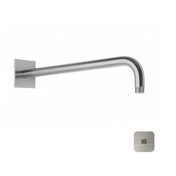 Держатель верхнего душа Almar Shower Arms настенный 400 мм никель брашированный E021116NB