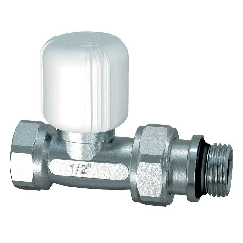 Вентиль радиаторный прямой регулирующий FAR 1/2 дюйма ВР с уплотнением EPDM FV 1355 12