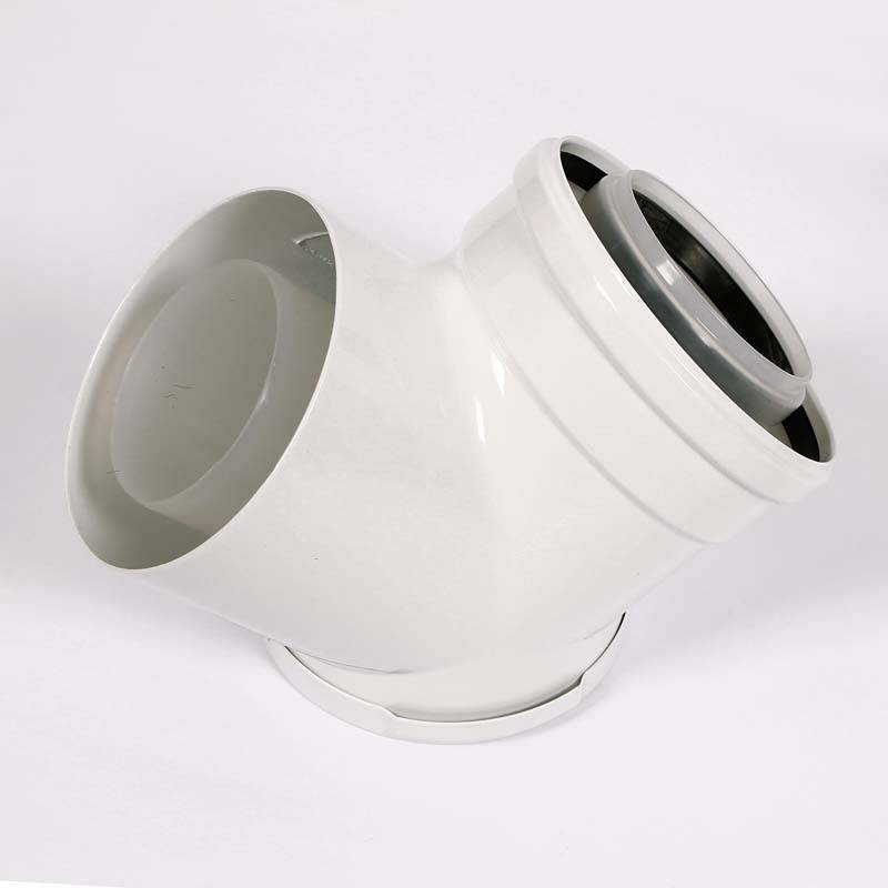 Труба коаксиальная горизонтальная Bosch AZB 600/3 с защитой от ветра 7719002759