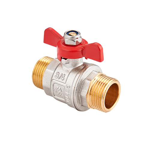 Кран шаровой Högert Technik Premium 1 НН PN 40 ручка-бабочка BV51506