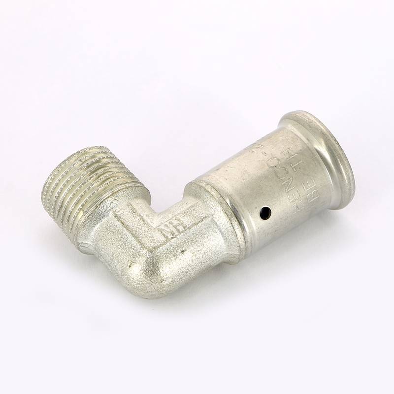 Угольник пресс Henco с наружной резьбой 20 x 1/2 5P-2004