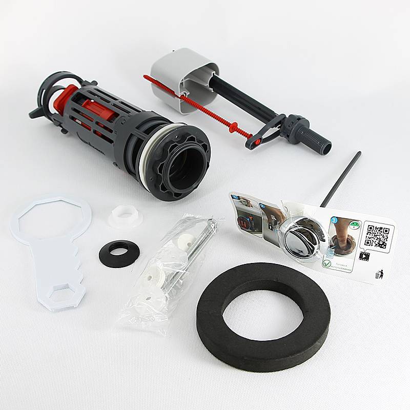 Комплект арматуры Wirquin сливной механизм ONE 3/6 л и заливной клапан Kompact 1/2 10975008