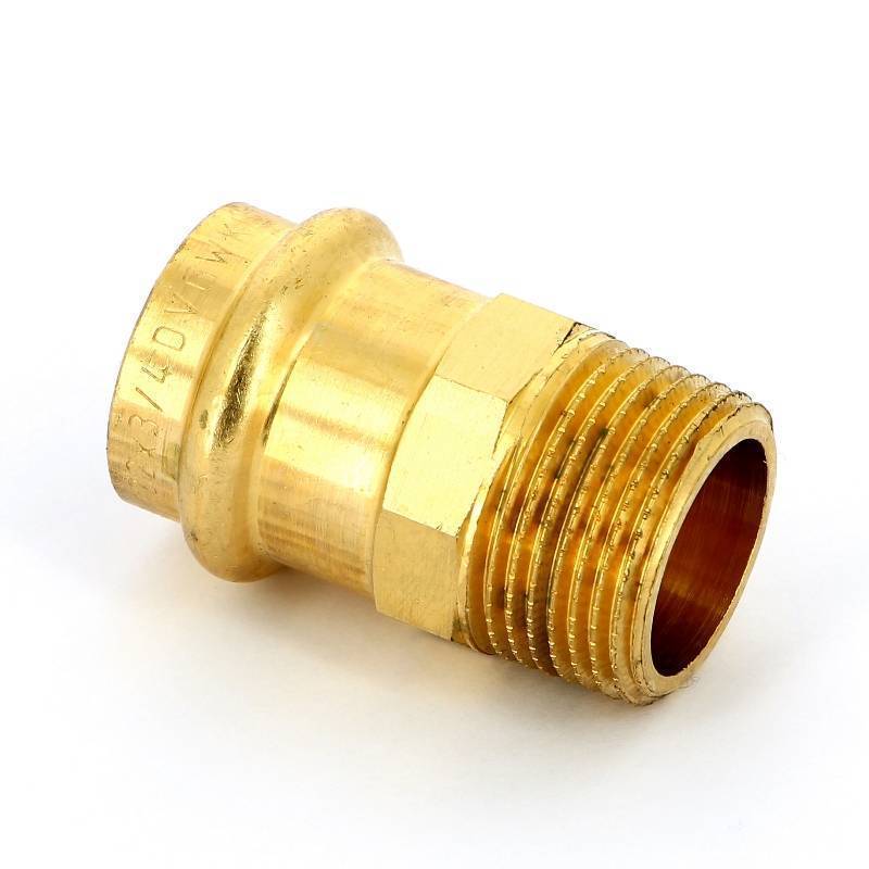 Муфта переходная пресс-НР IBP >B< Press 22 мм x 3/4 бронза P4243G02206000