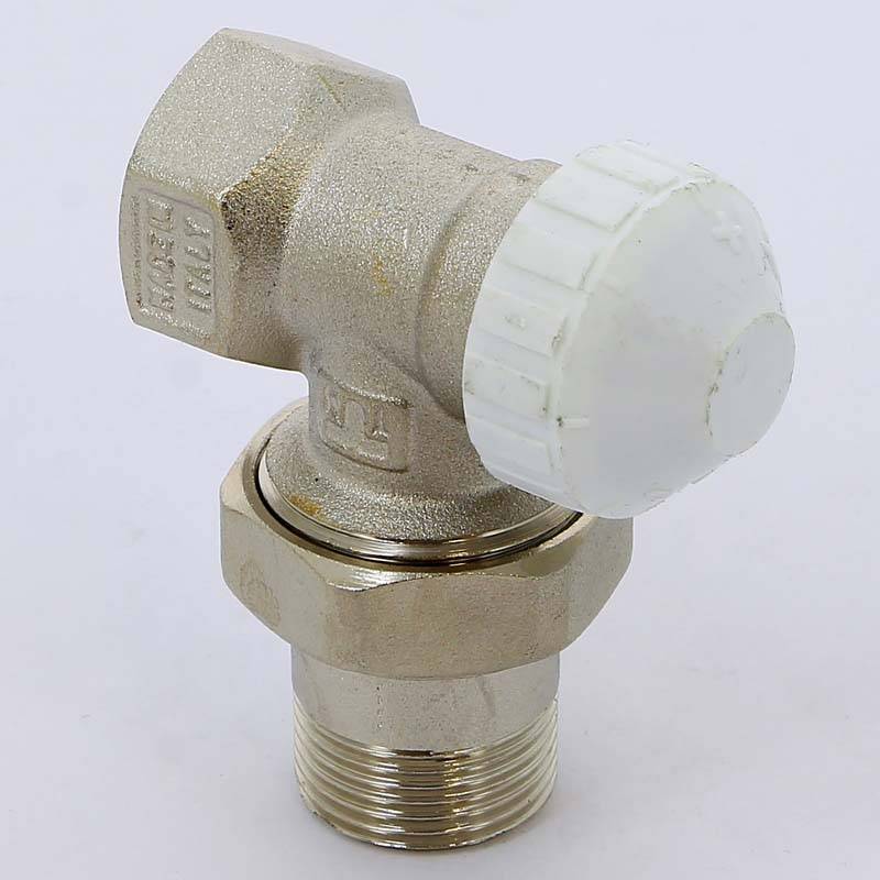 Вентиль радиаторный термостатический угловой Tiemme 3308 3/4 3300027