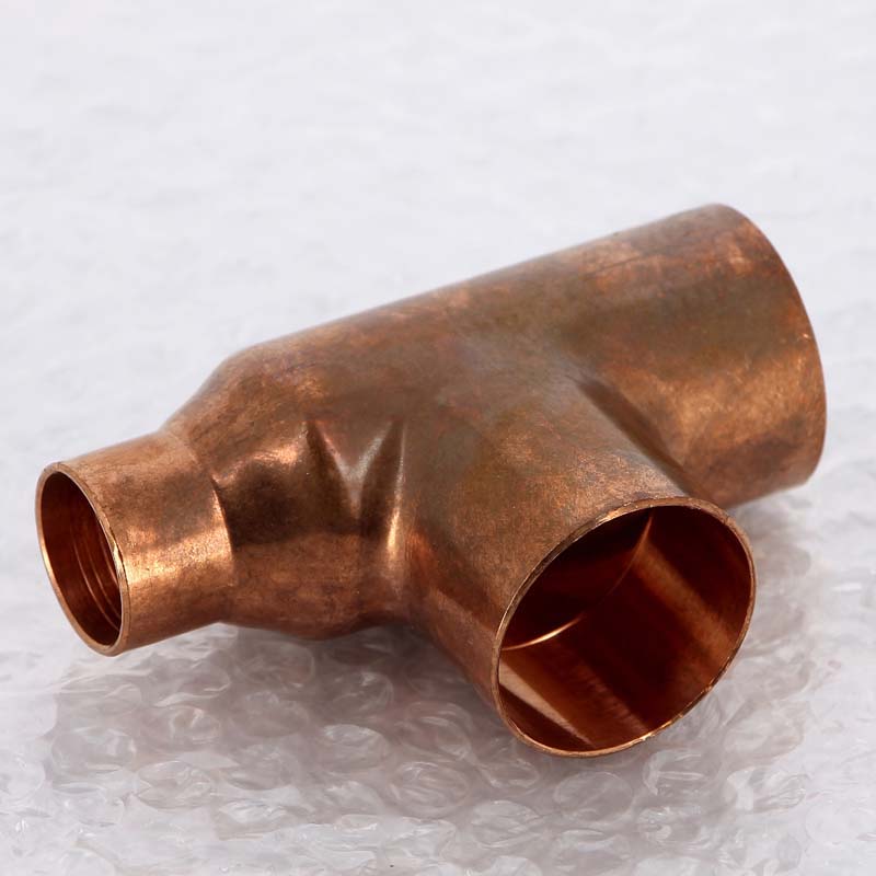 Тройник медный Viega под пайку 35х35х22 мм 121235