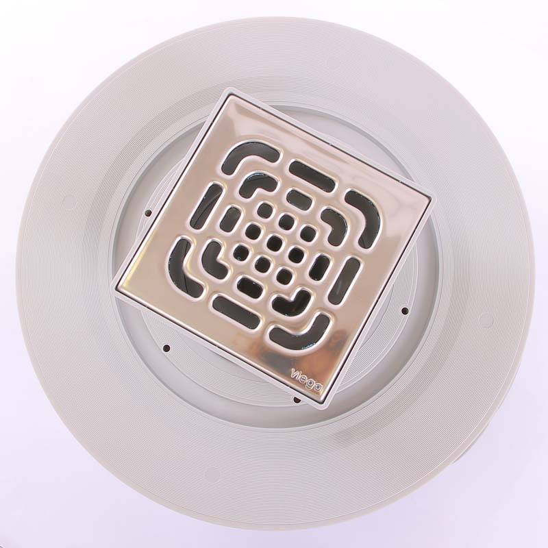 Трап для душа Viega Advantix со съемным гидрозатвором 100 мм 557171