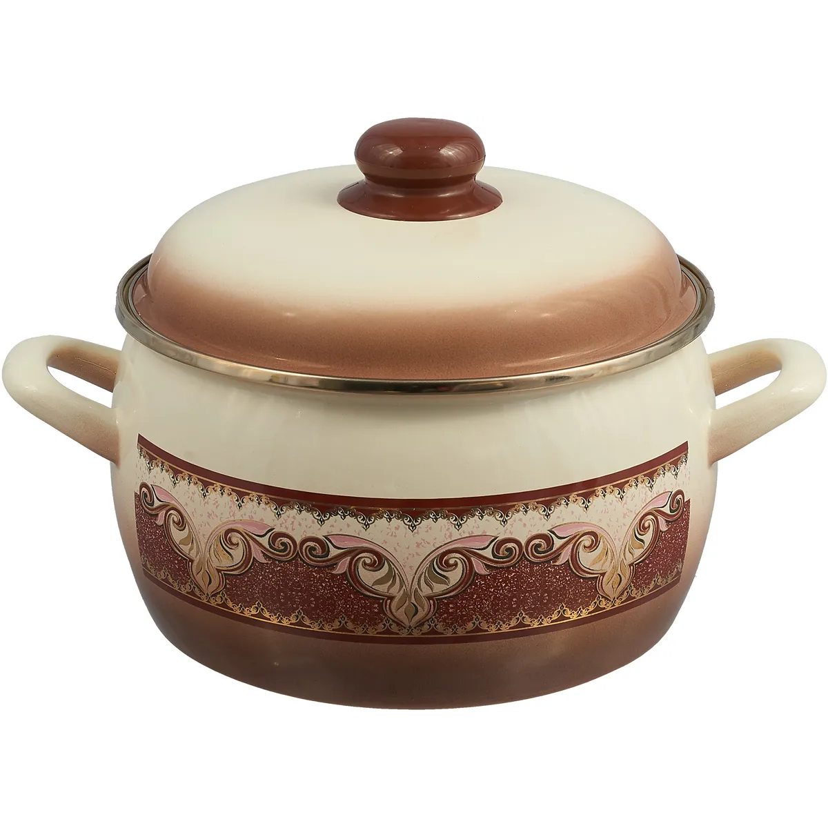 Набор кастрюль Metrot Терракот эмалированная сталь 6 предметов 178879