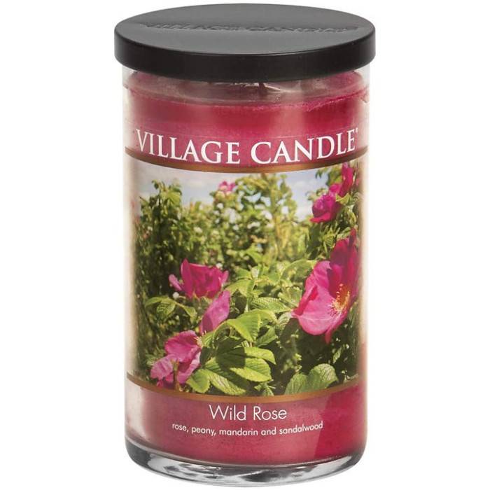 Ароматическая свеча Village Candle Wild Rose Дикая роза 538 г 10178