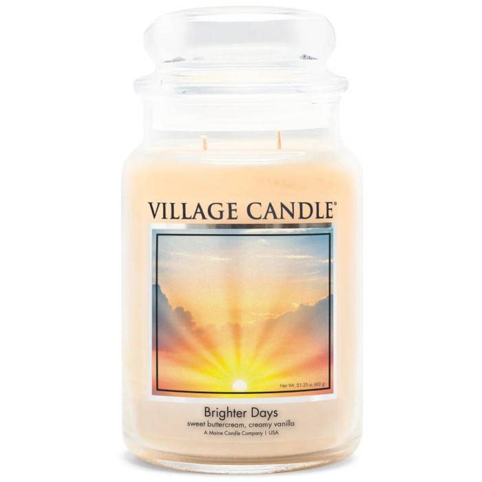 Свеча ароматическая Village Candle Crisp Breeze Ясный день 602 г 10218