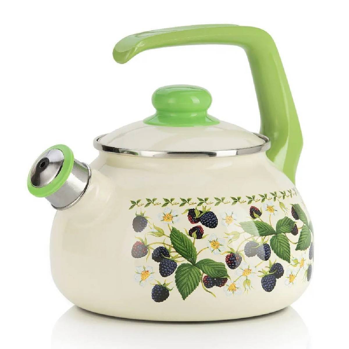 Чайник эмалированный Metrot Ежевика 2.5 л 7345
