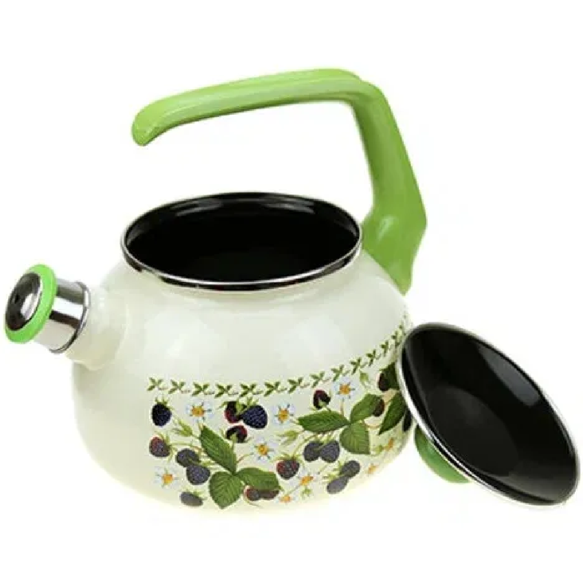 Чайник эмалированный Metrot Ежевика 2.5 л 7345