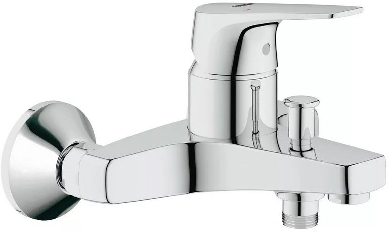 Смеситель для ванны GROHE BauFlow хром 23756000