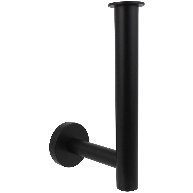 Бумагодержатель для запасного рулона Aquanet ВЕГА матовый черный AQ4007MB