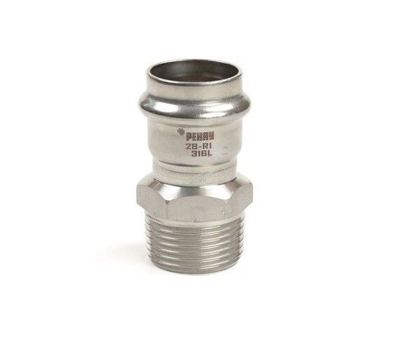 Муфта REHAU EdelPress 22x1/2 Н пресс-соединение нержавеющая сталь 11920241001