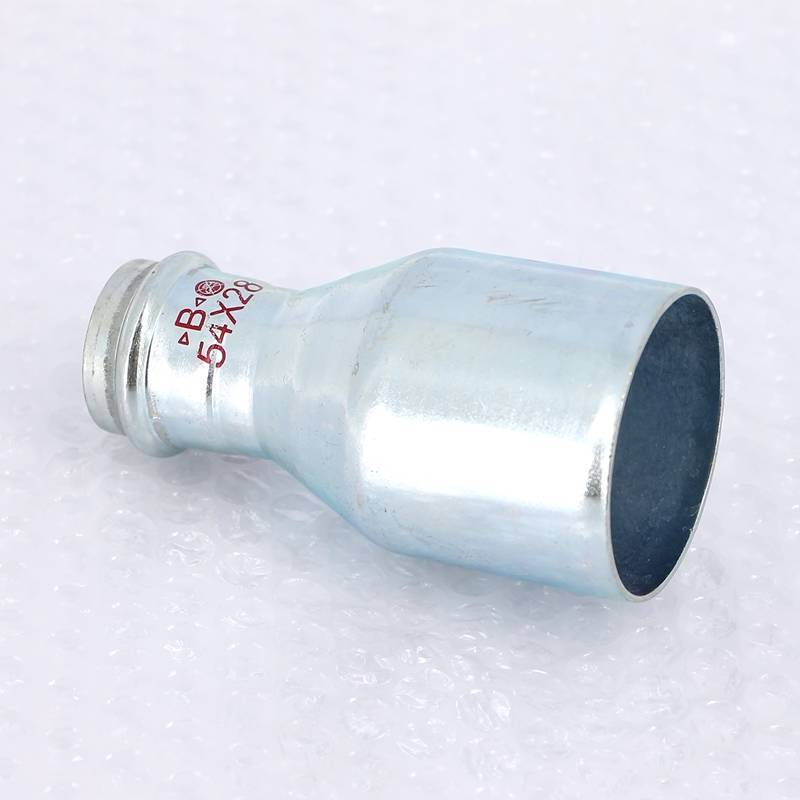 Муфта-вставка пресс IBP 54х28 мм редукционная оцинкованная сталь PC5243 0542800