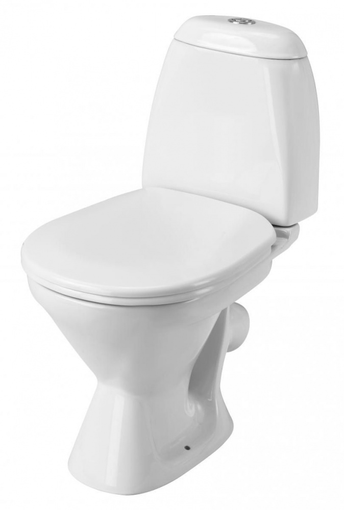 Унитаз-компакт Santek РИМИНИ 2-режимный с сиденьем из полипропилена 1.WH50.1.523