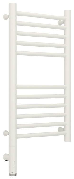 Полотенцесушитель электрический Сунержа Богема 3.0 600x300 мм нижнее слева белый матовый 3058046030