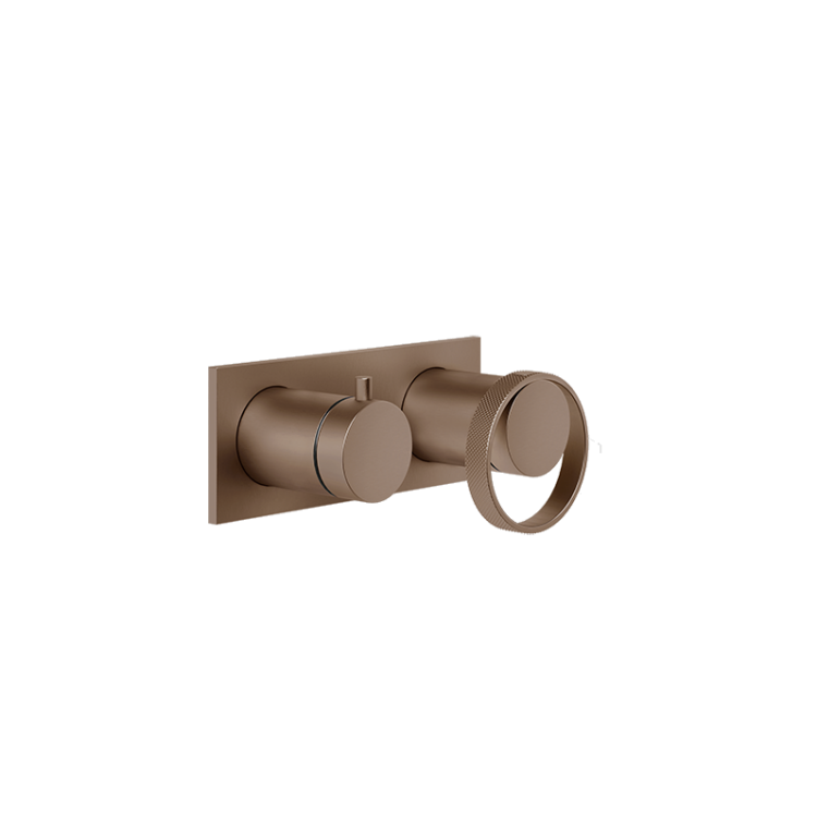 Смеситель для душа Gessi Anello встраиваемый Copper Brushed 63379708