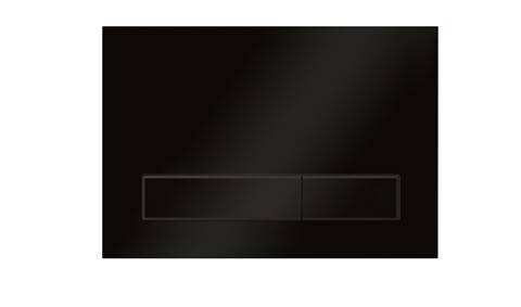 Клавиша смыва Elsen E08 220х150 мм черный матовый E08blackmatt