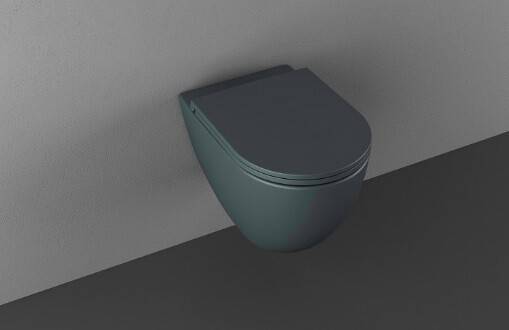 Унитаз подвесной ISVEA Infinity 365x530 мм изумрудный матовый 10NF02001SV2P