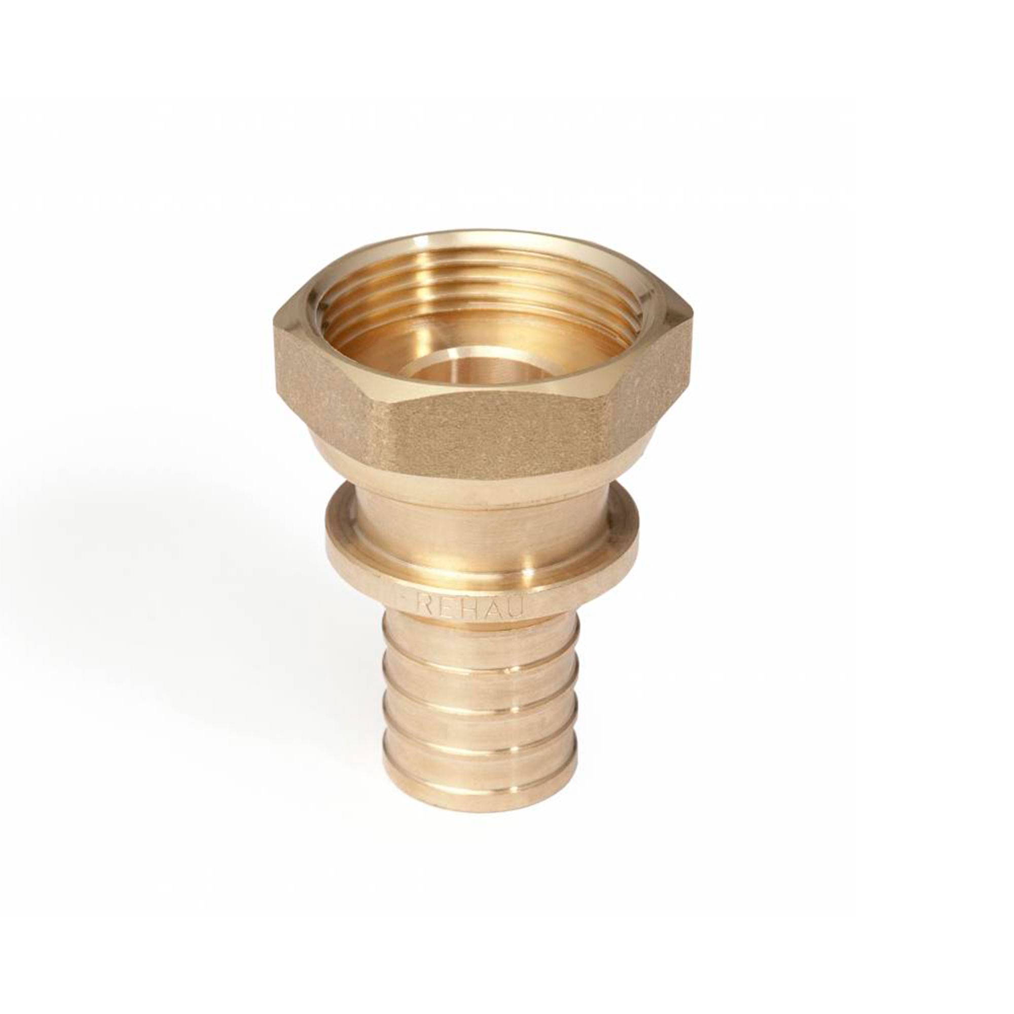 Переходник REHAU RAUTITAN RX+ 16-G 3/4 с накидной гайкой бронза 13660841001