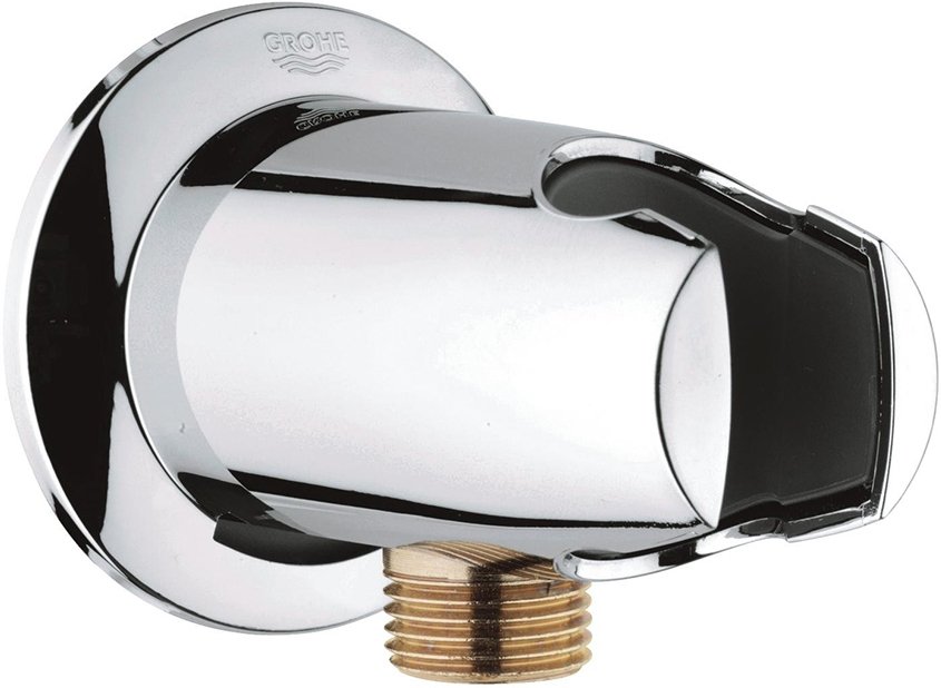 Шланговое подсоединение с держателем GROHE Movario хром 28406000