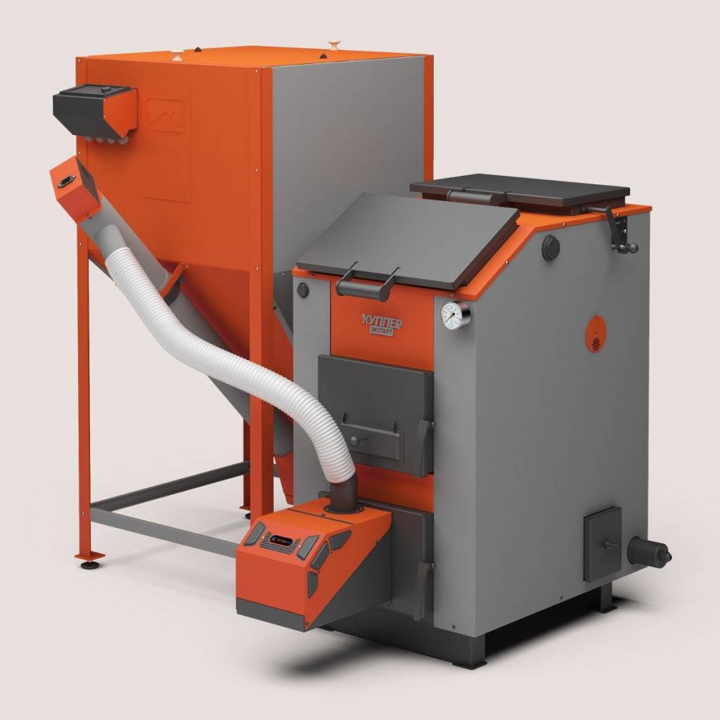 Котел пеллетный Теплодар Куппер ЭКСПЕРТ-30 с горелкой Комфорт-42 АОК.29.000.00