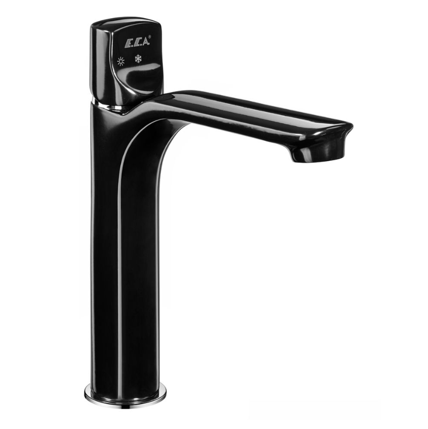 Смеситель для раковины Bravat MYRA 185 черный хром 104508983EX