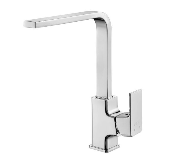 Смеситель для кухни TRES TIERA 286 красный хром 103318123EX