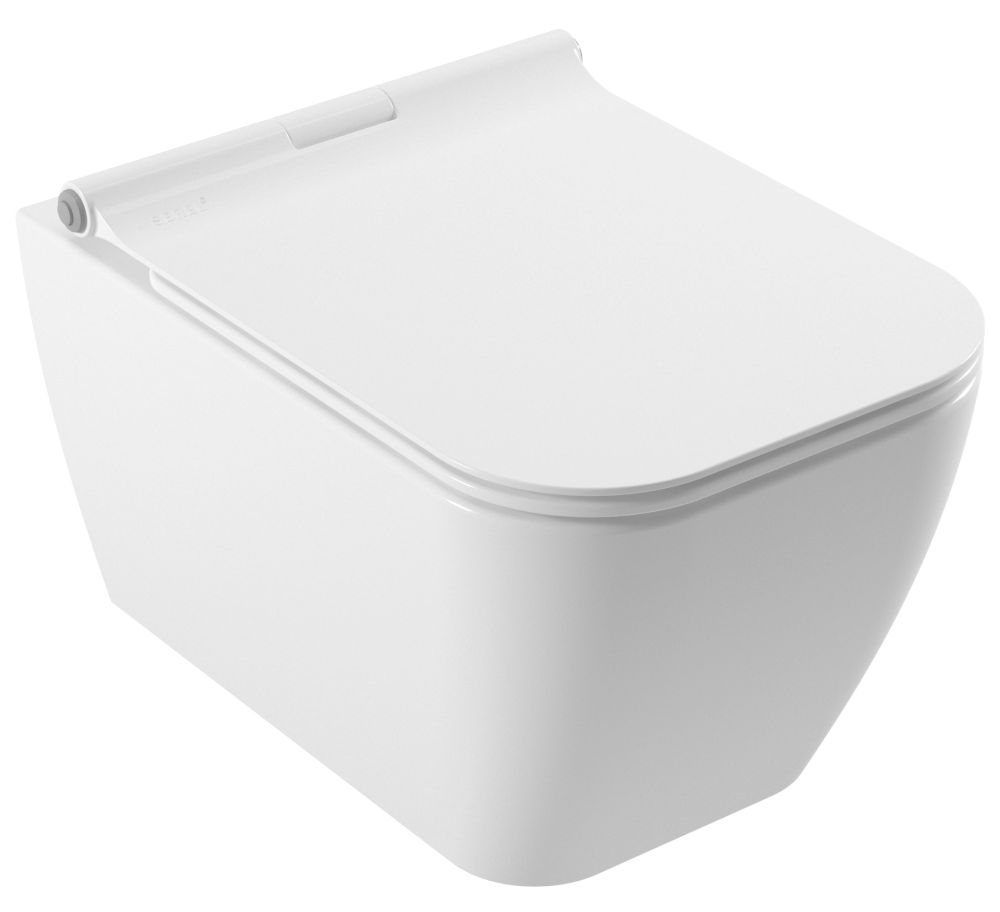 Унитаз подвесной Serel Rita RT26SL безободковый с сиденьем микролифт RT26SL