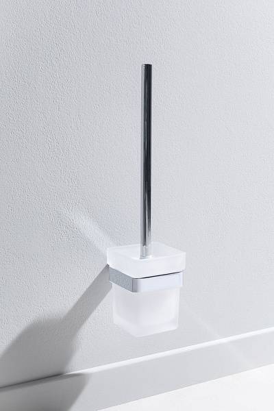 Ершик для унитаза Allen Brau Infinity белый/хром 6.21008-00