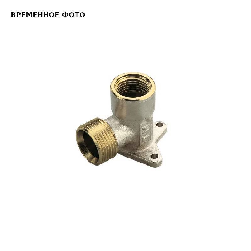 Водорозетка Tiemme 1/2х1/2 ВН никелированная 1630035