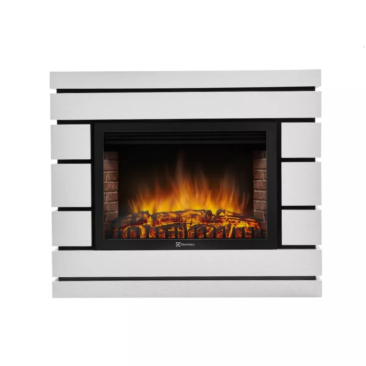 Портал для камина Firelight Moderno 25 шпон белый дуб 18778