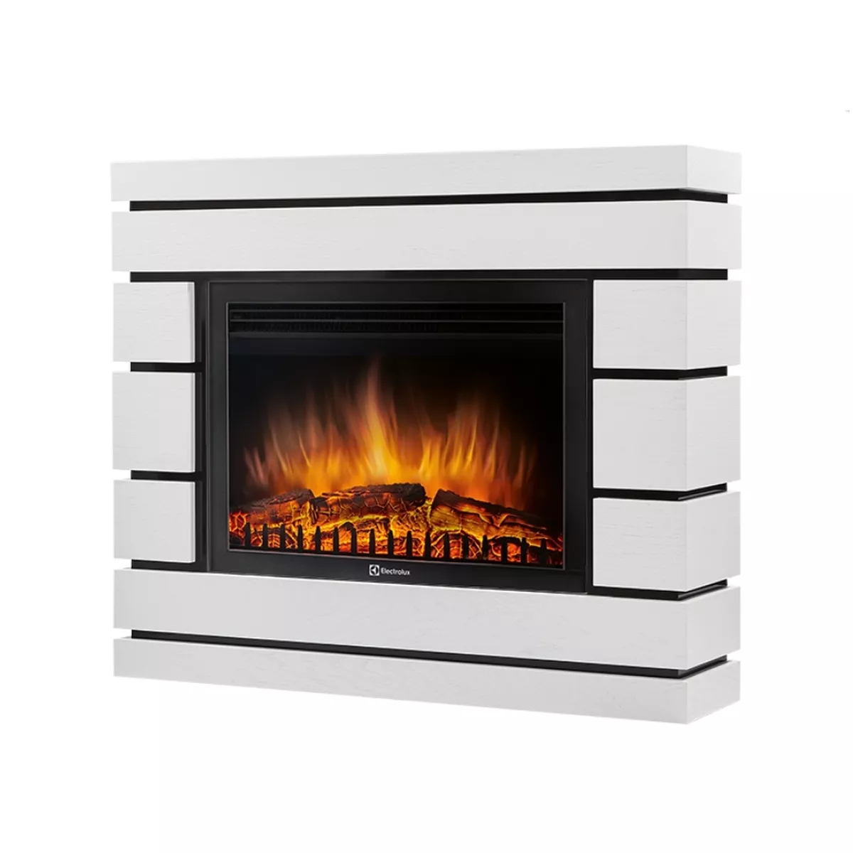 Портал для камина Firelight Moderno 25 шпон белый дуб 18778