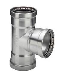 Тройник из нержавеющей стали Viega Sanpress Inox XL 64.0x42.0x64.0 мм 578046