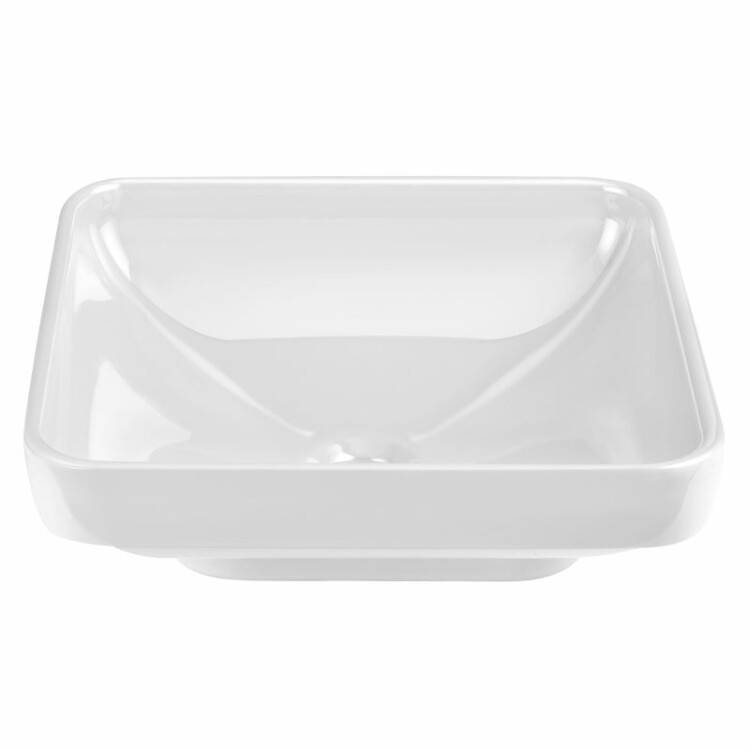 Раковина VitrA Water Jewels 385х385х140 мм без отверстия под смеситель белая 4441B0031361