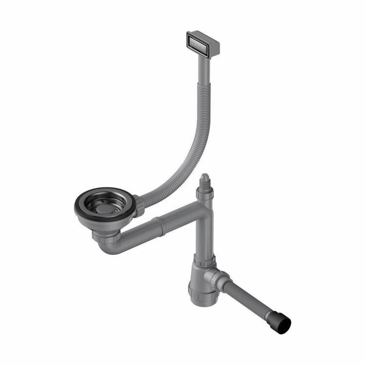 Слив-перелив для моек OMOIKIRI WK-1-GM вороненая сталь 4956483