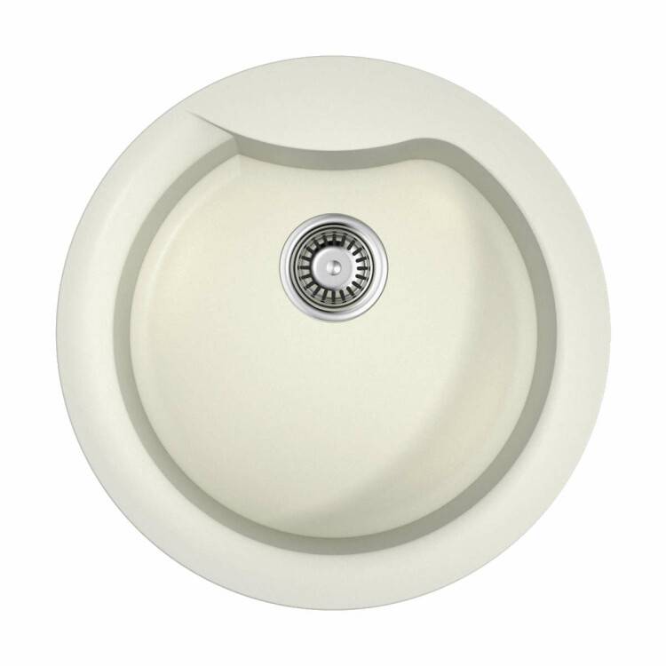 Кухонная мойка OMOIKIRI Yasugata 50 485x485 мм белый 1 отверстие 4993133