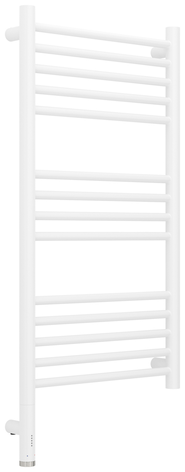 Полотенцесушитель электрический Сунержа Богема 3.1 прямая 40х80 см левое подключение белый матовый 30-6004-8040