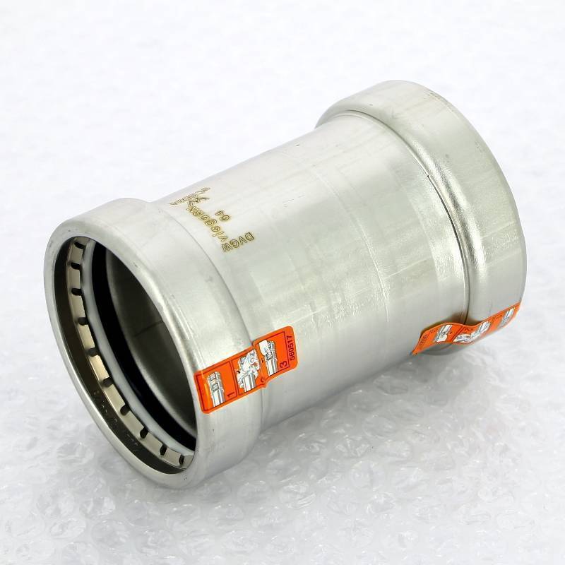 Муфта надвижная Viega Sanpress Inox XL 64 мм нержавеющая сталь 578091