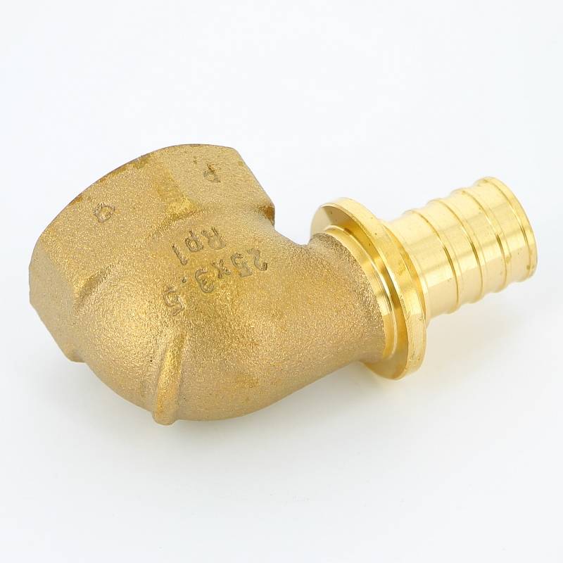 Угольник-переходник REHAU RAUTITAN RX 25х1 ВР бронза 456357