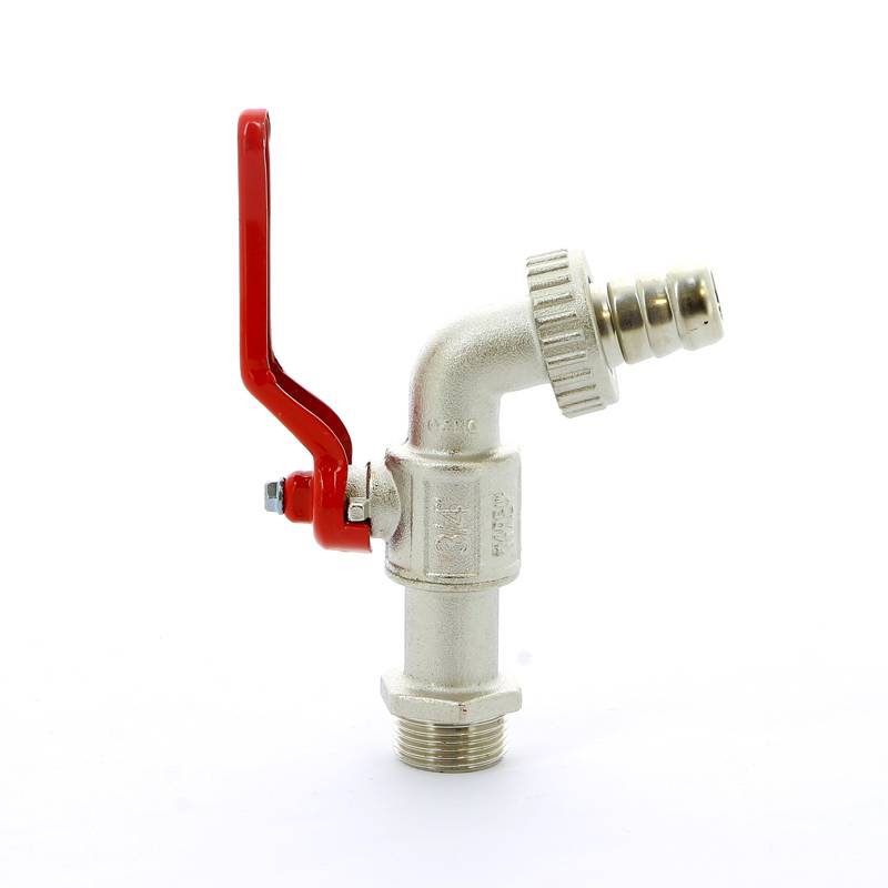 Кран шаровой садовый Itap 132 со штуцером и рычагом 3/4 1320034