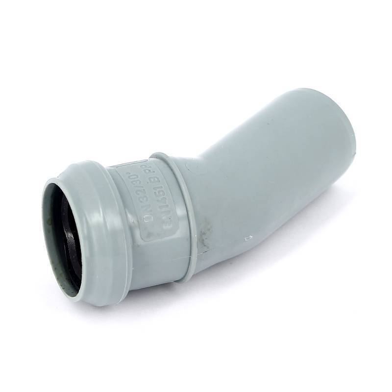 Отвод канализационный Sinikon Стандарт 32 мм 30° 504003.R