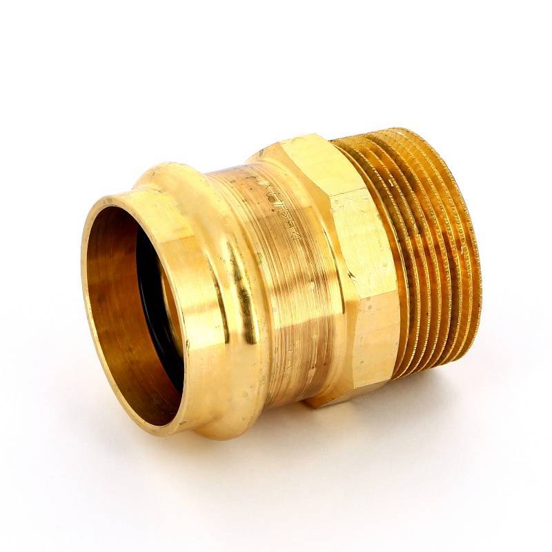Муфта переходная пресс-НР IBP >B< Press 42 мм x 1 1/2 бронза P4243G04212000